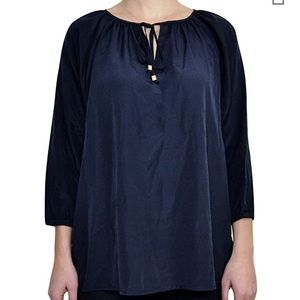 Women’s size Small Michael Kors Navy Blue Blouse